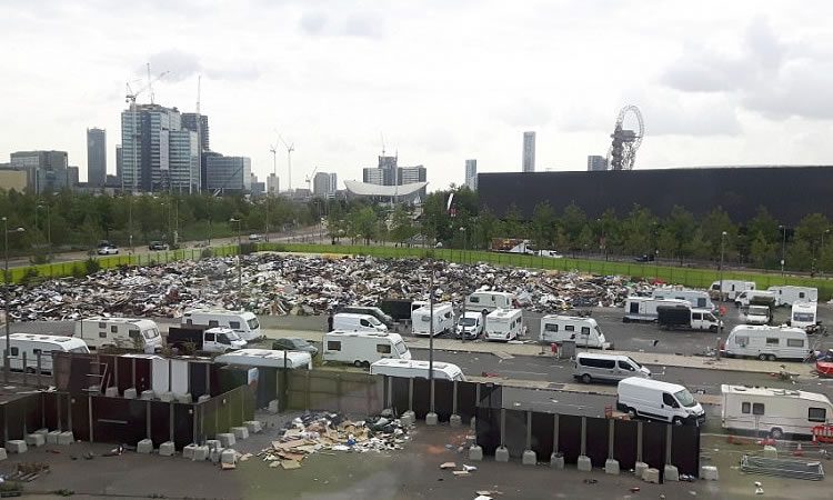 traveller eviction